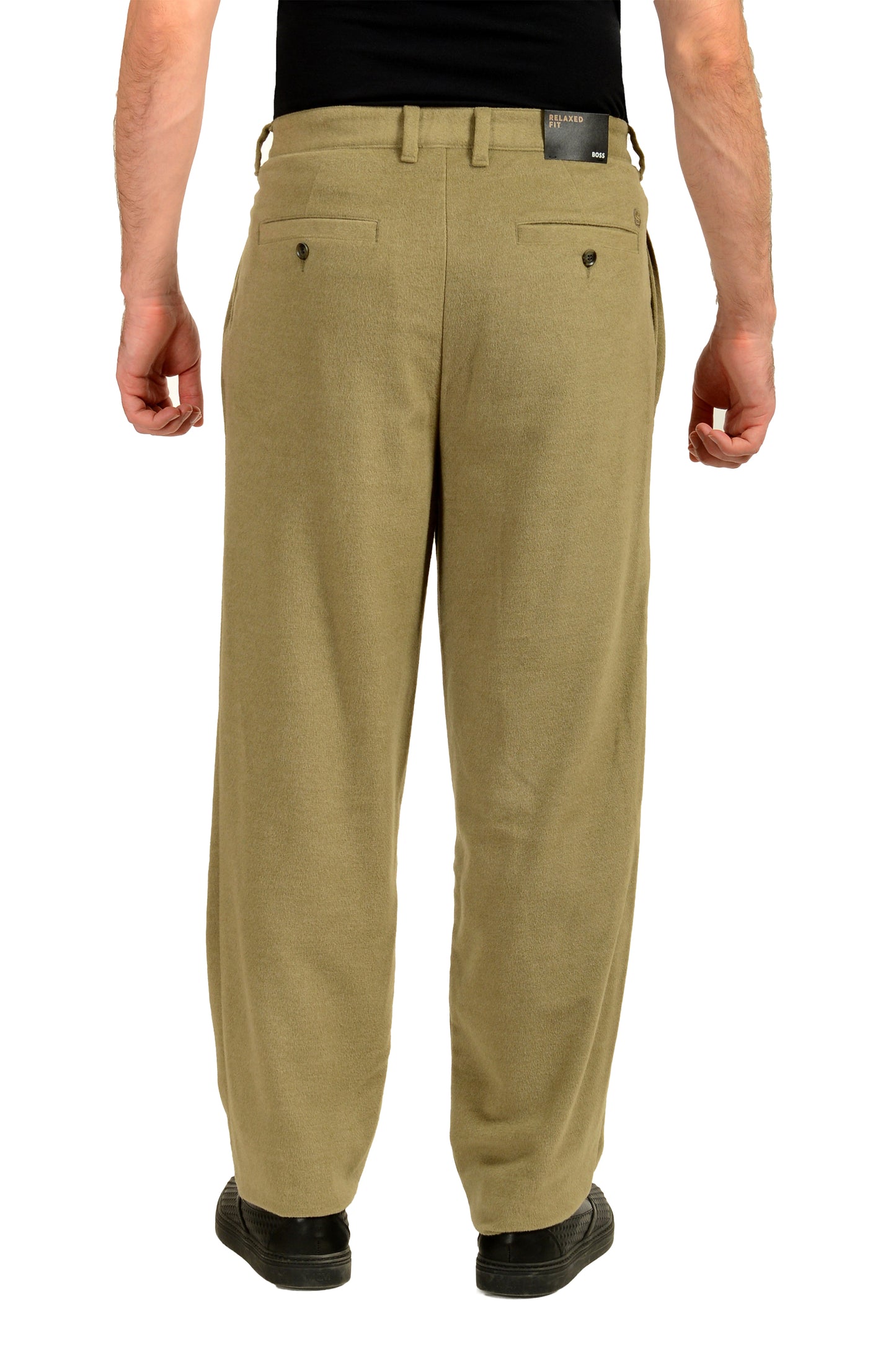 Hugo Boss "C-Kai-DPL" Relaxed Fit Stone Beige Pants US 32/32 IT 32/32