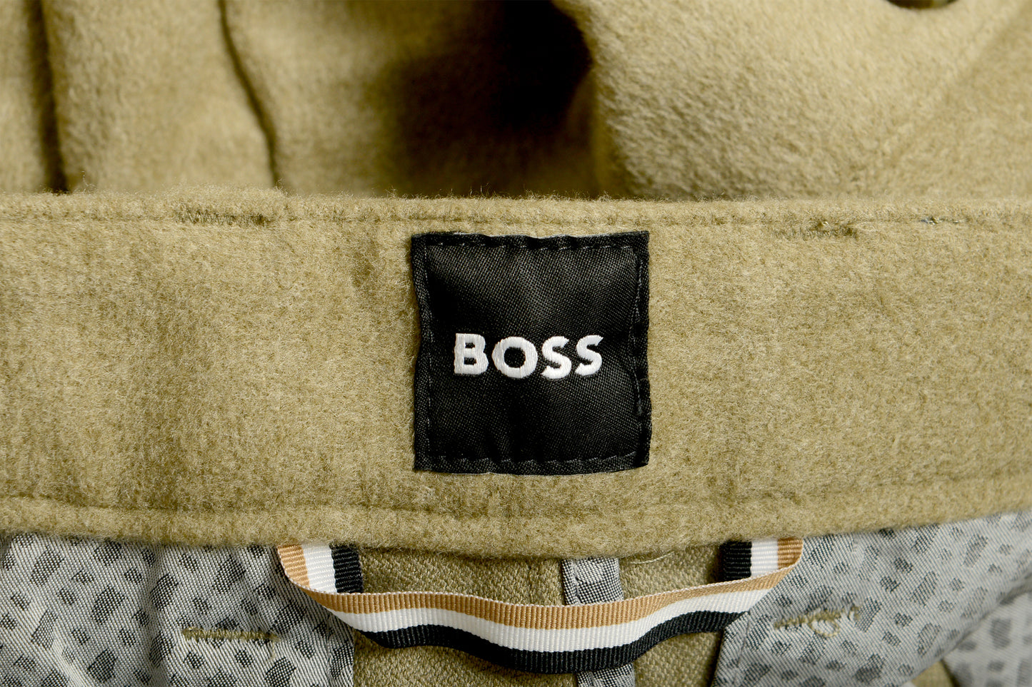 Hugo Boss "C-Kai-DPL" Relaxed Fit Stone Beige Pants US 32/32 IT 32/32