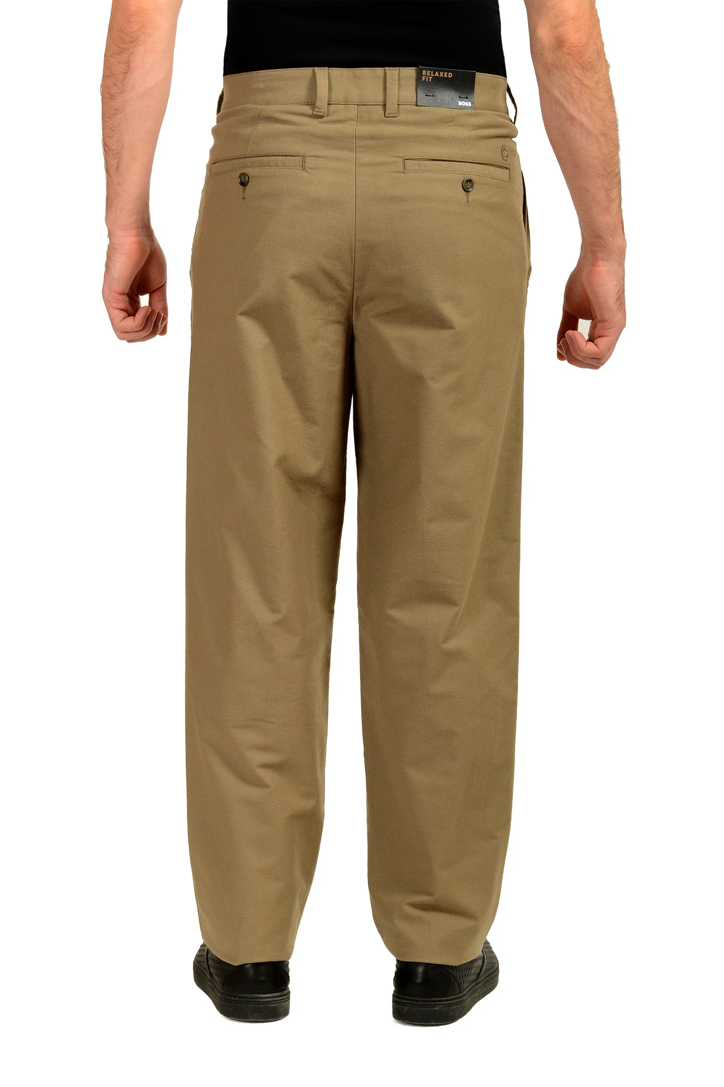 Hugo Boss "C-Kai-DPL" Relaxed Fit Stone Beige Pants US 32/32 IT 32/32