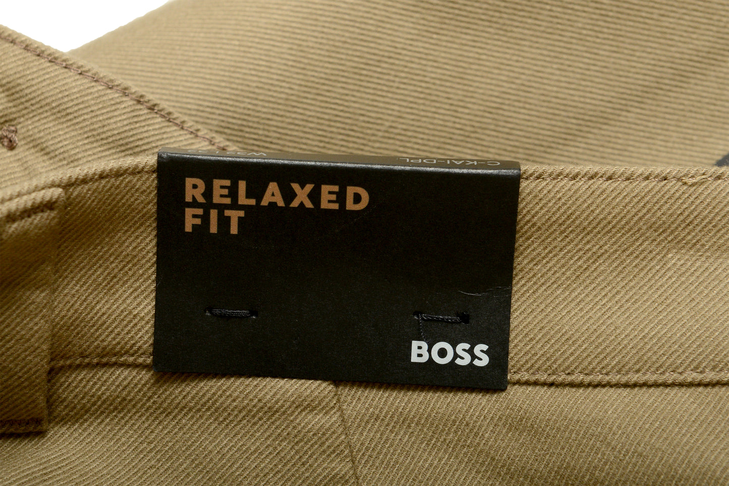 Hugo Boss "C-Kai-DPL" Relaxed Fit Stone Beige Pants US 32/32 IT 32/32