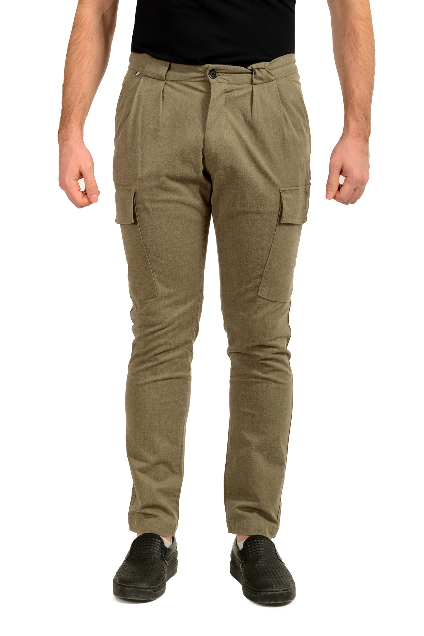 Hugo Boss "H-Kaiton1-SPL-Cargo" Slim Fit Beige Cargo Pants US 32/32 IT 32/32