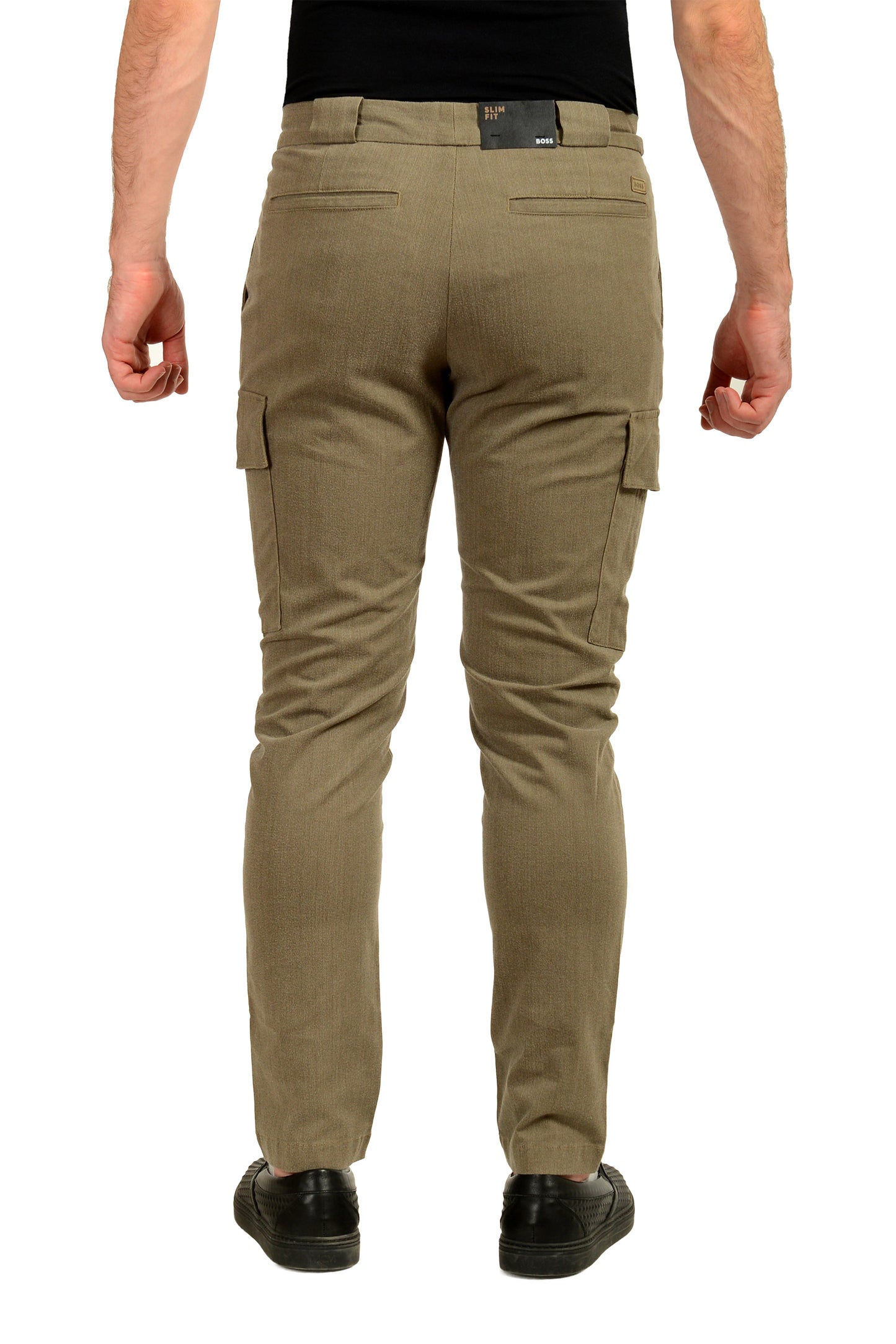 Hugo Boss "H-Kaiton1-SPL-Cargo" Slim Fit Beige Cargo Pants US 32/32 IT 32/32