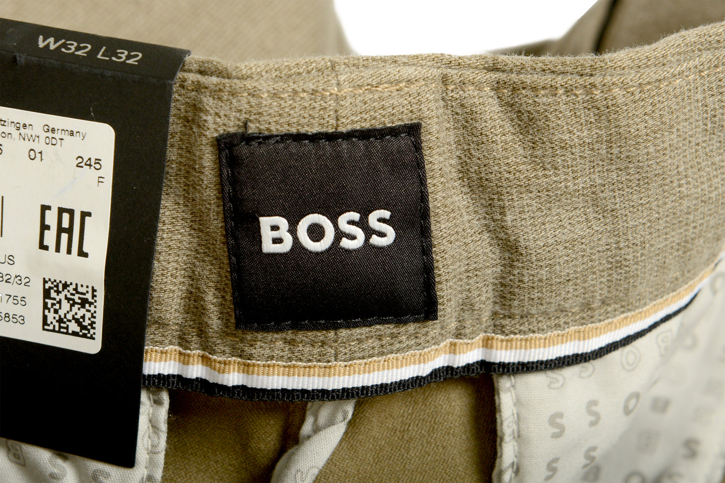 Hugo Boss "H-Kaiton1-SPL-Cargo" Slim Fit Beige Cargo Pants US 32/32 IT 32/32