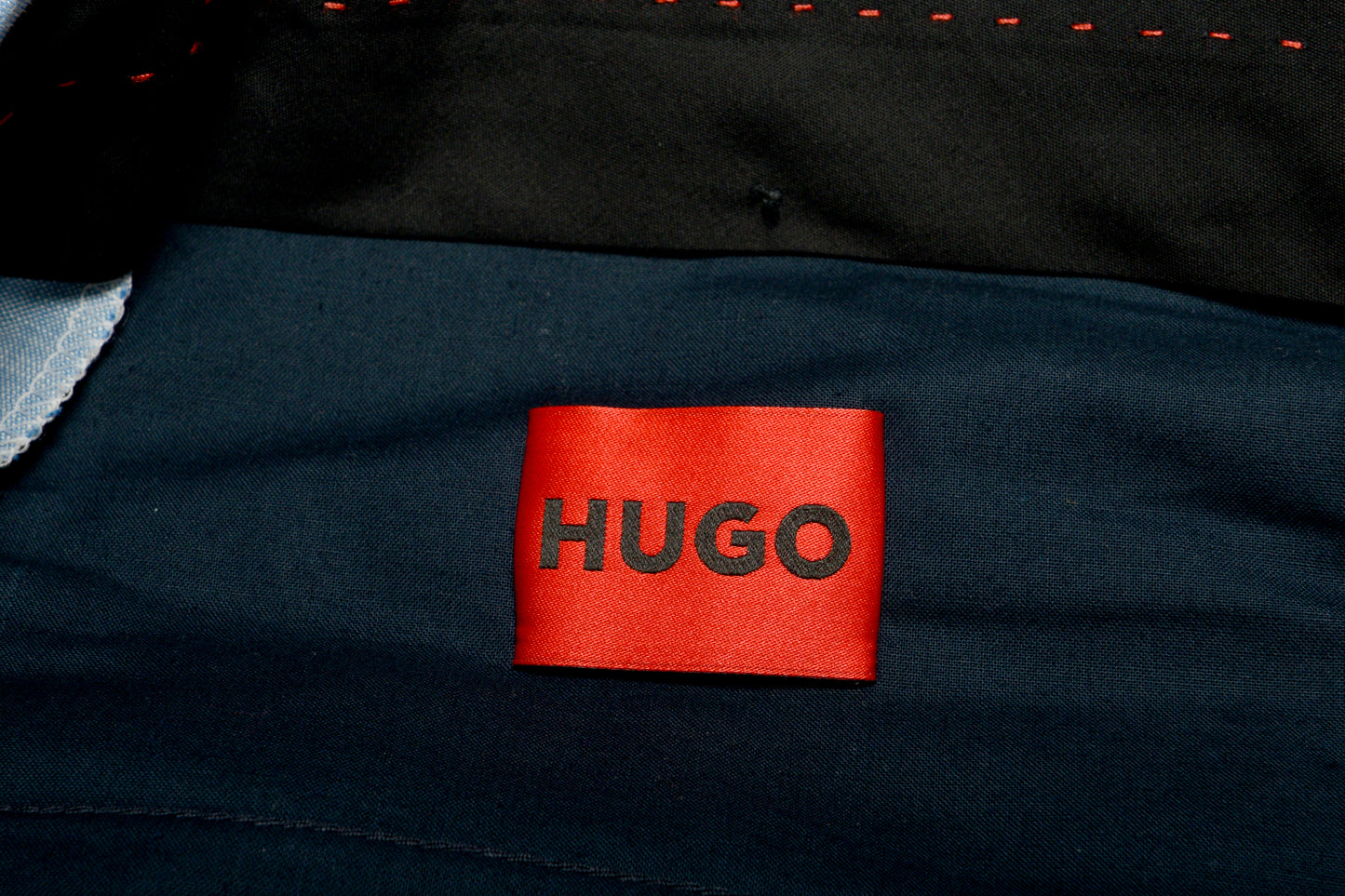 Hugo Boss "Hesten232X" Extra Slim Fit Wool Flat Front Dress Pants US 32R IT 48