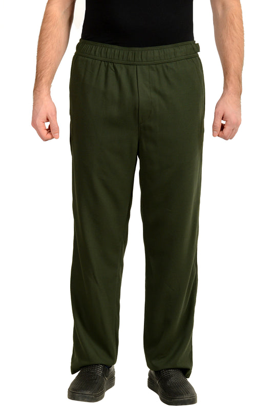 Hugo Boss "Gino253"Green Elastic Waist Casual Pants US M IT 50