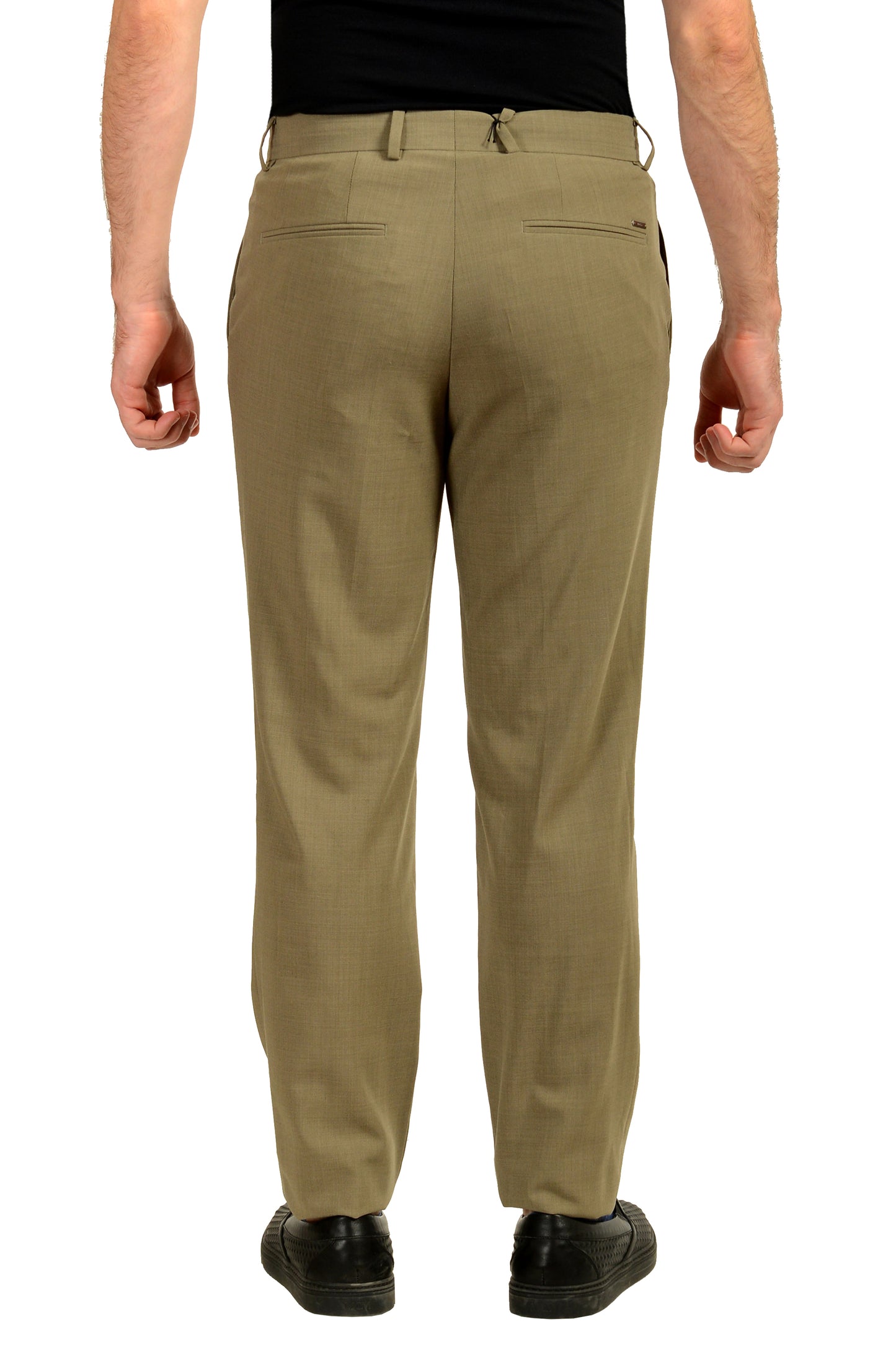 Hugo Boss "H-Leo-DTL-WG-253" Regular Fit Wool Dress Pants US 32R IT 48