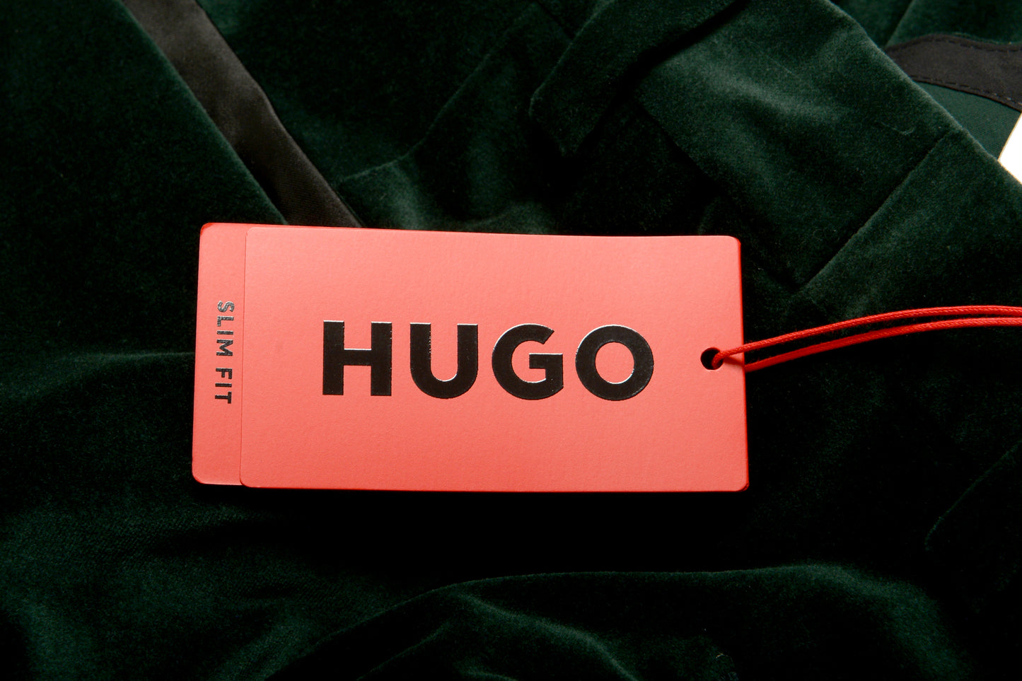 Hugo Boss "Hetlin254E1X" Slim Fit Velour Tuxedo Dress Pants US 32R IT 48