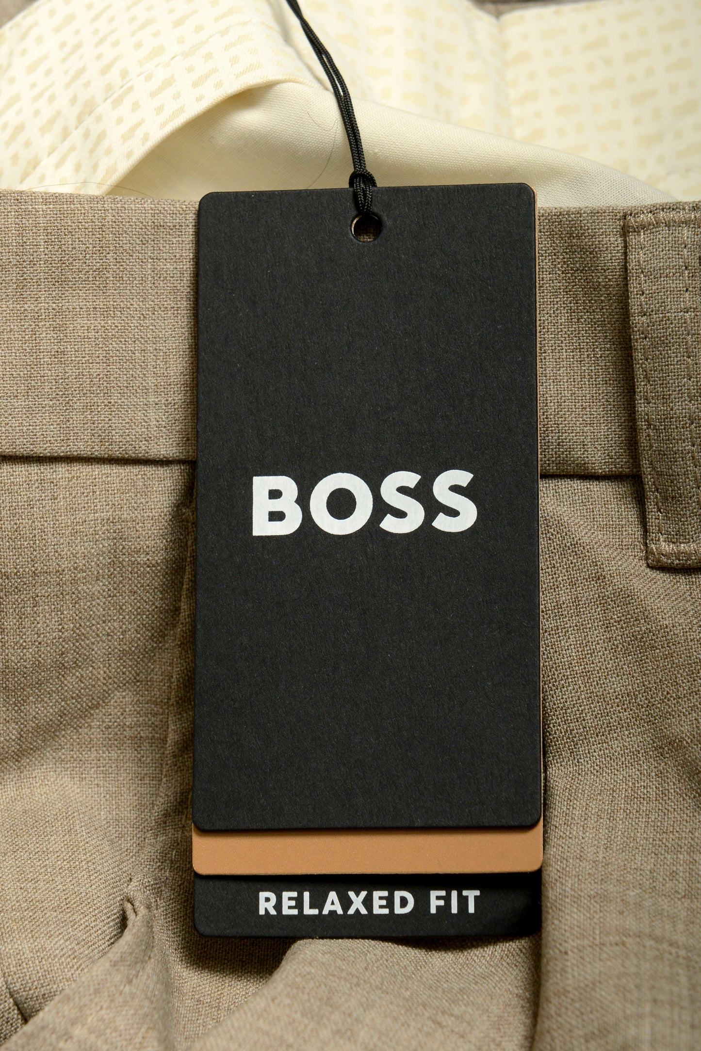 Hugo Boss "C-Perin-DPL-TU-253" Relaxed Fit 100% Wool Dress Pants US 32R IT 48