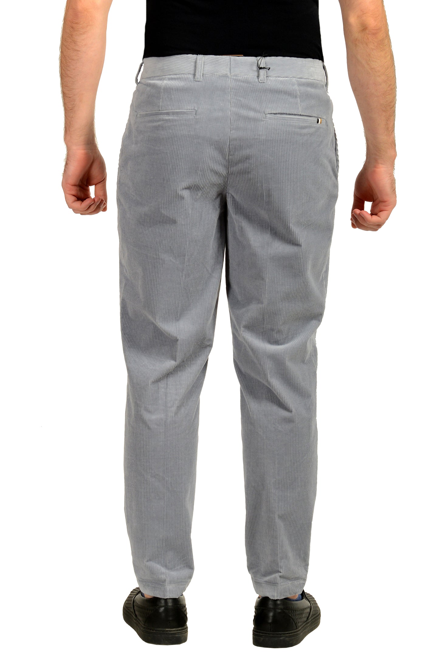 Hugo Boss "C-Perin-PL-253" Relaxed Fit Corduroy Pleated Front Pants US 32R IT 48