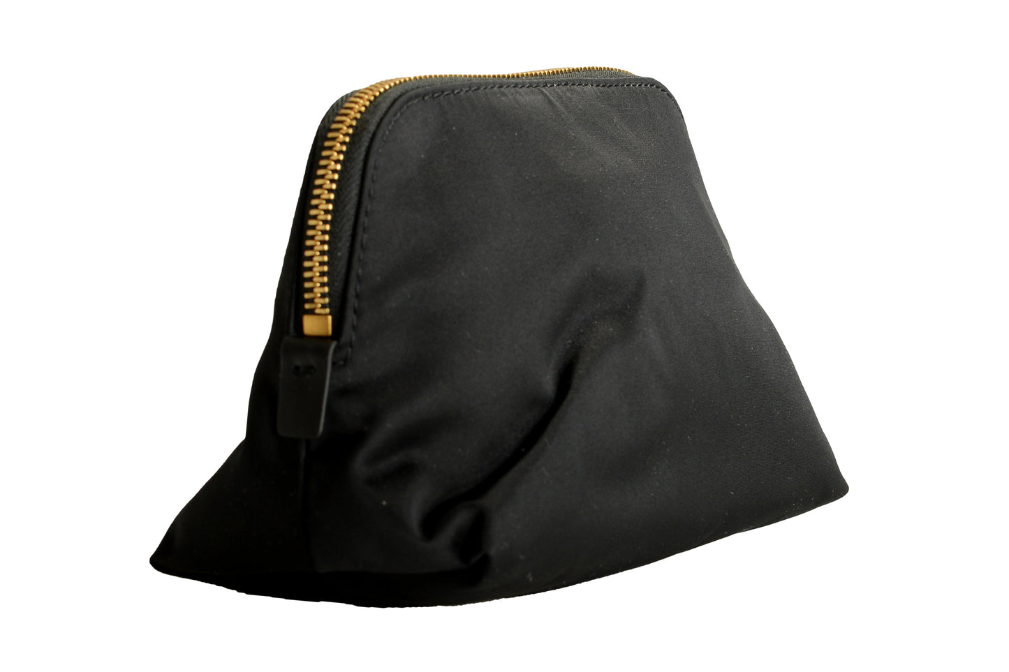 Versace Black Gold Medusa Head Beauty Toiletry Cosmetic Case One Size