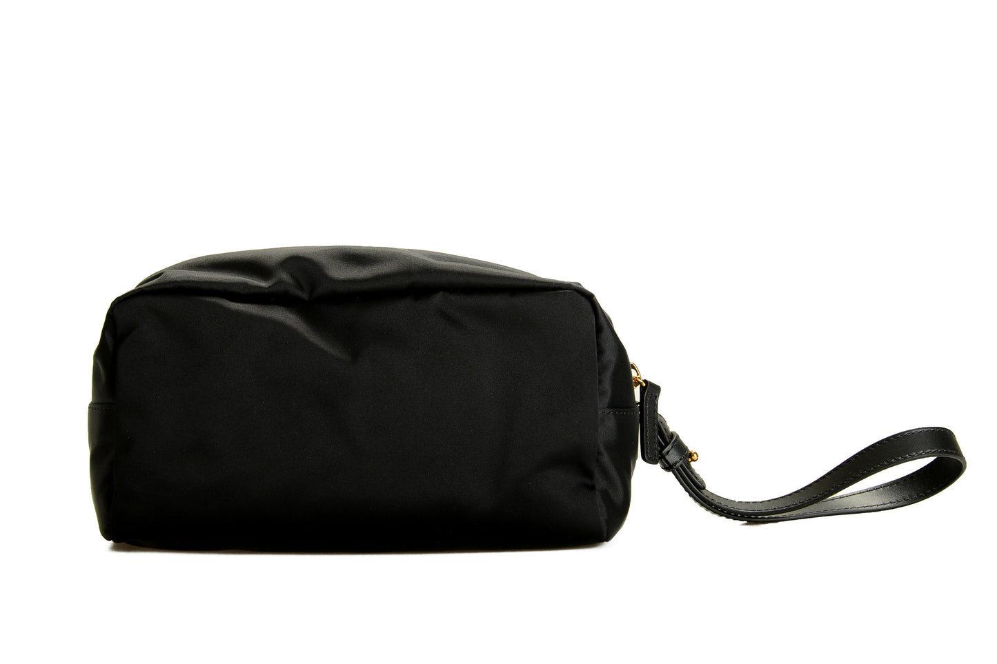 Versace Black Gold Medusa Head Beauty Toiletry Cosmetic Case One Size