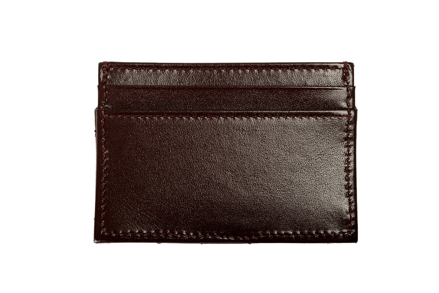 Versace Burgundy 100% Quilted Leather Gold Medusa Card Case Holder