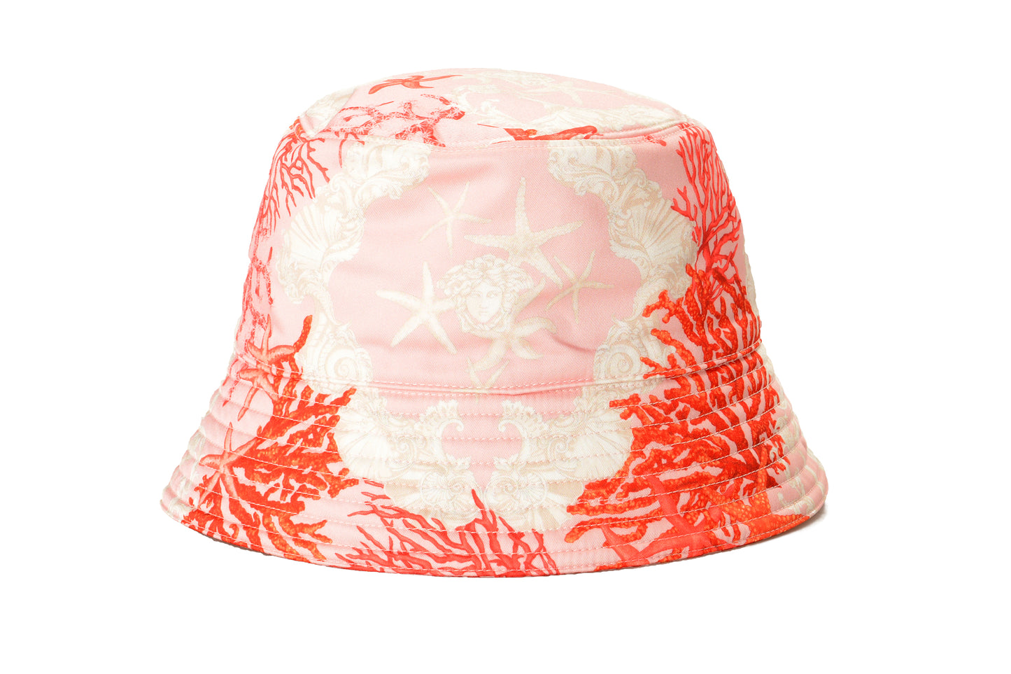 Versace Multi-Color Reversible Bucket Hat Size 58