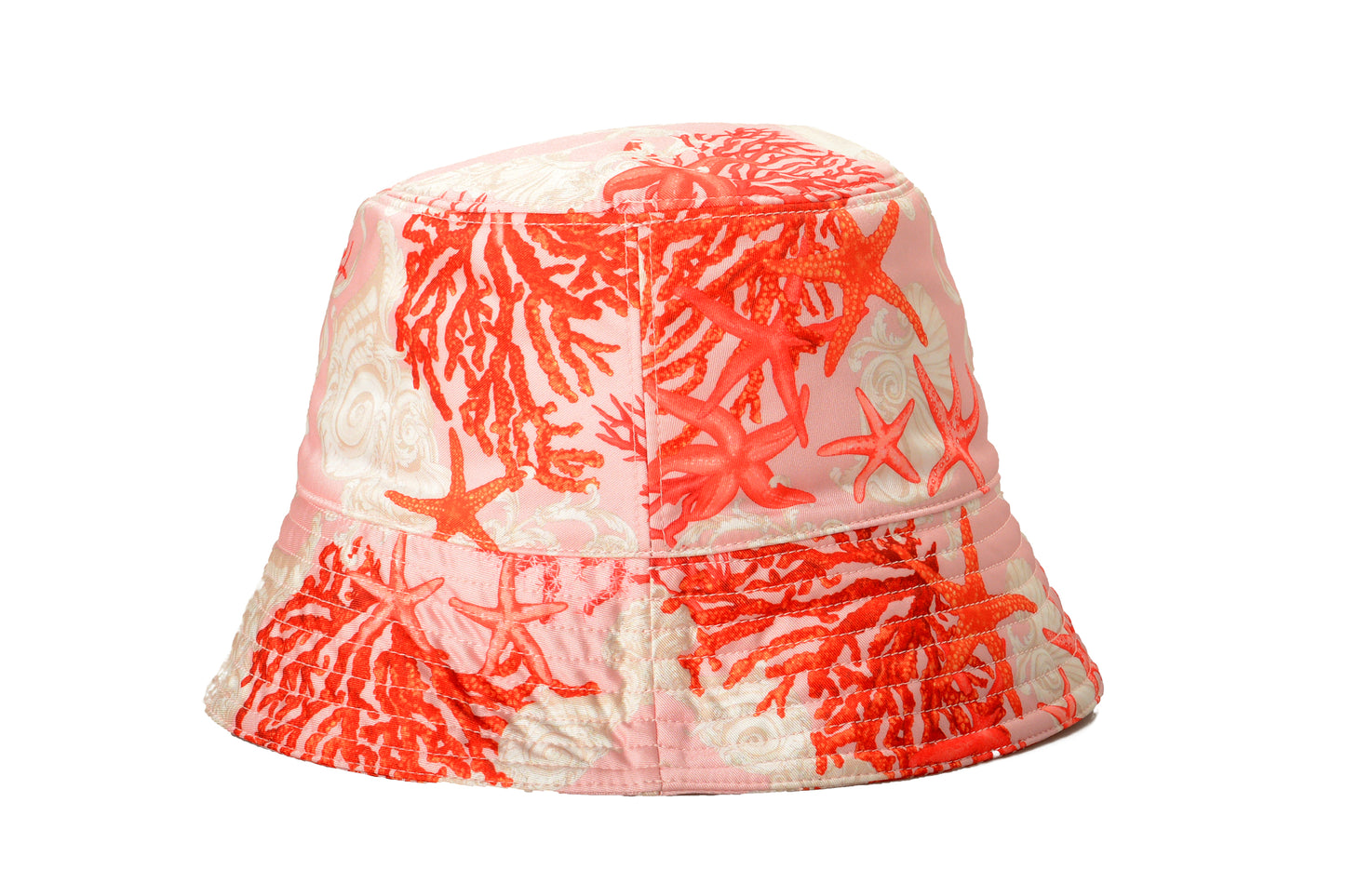 Versace Multi-Color Reversible Bucket Hat Size 58