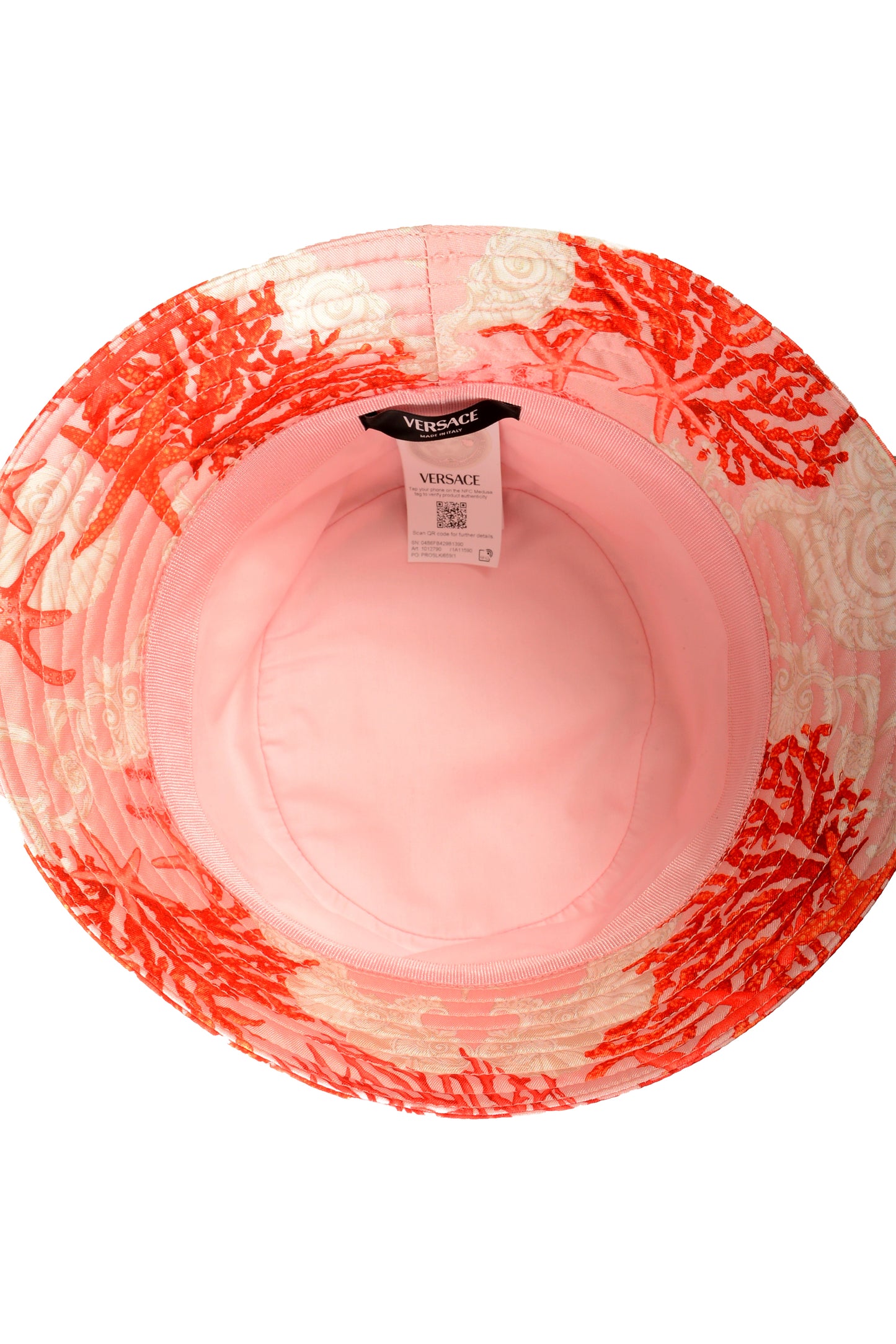 Versace Multi-Color Reversible Bucket Hat Size 58