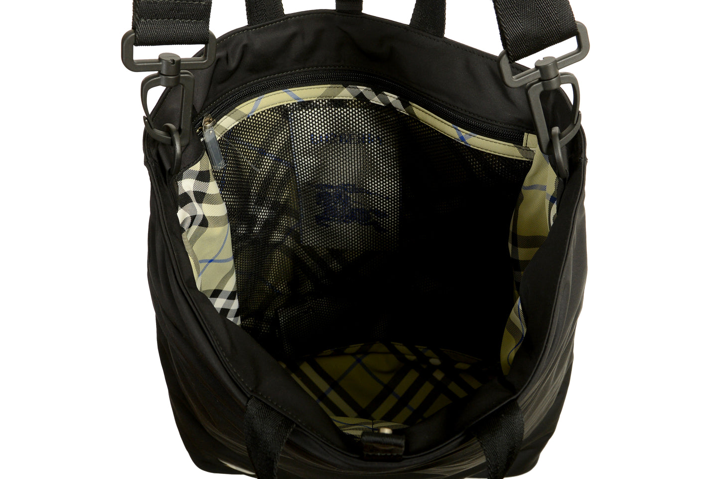 Burberry Unisex "Shield Black Tote" Shoulder Tote Bag