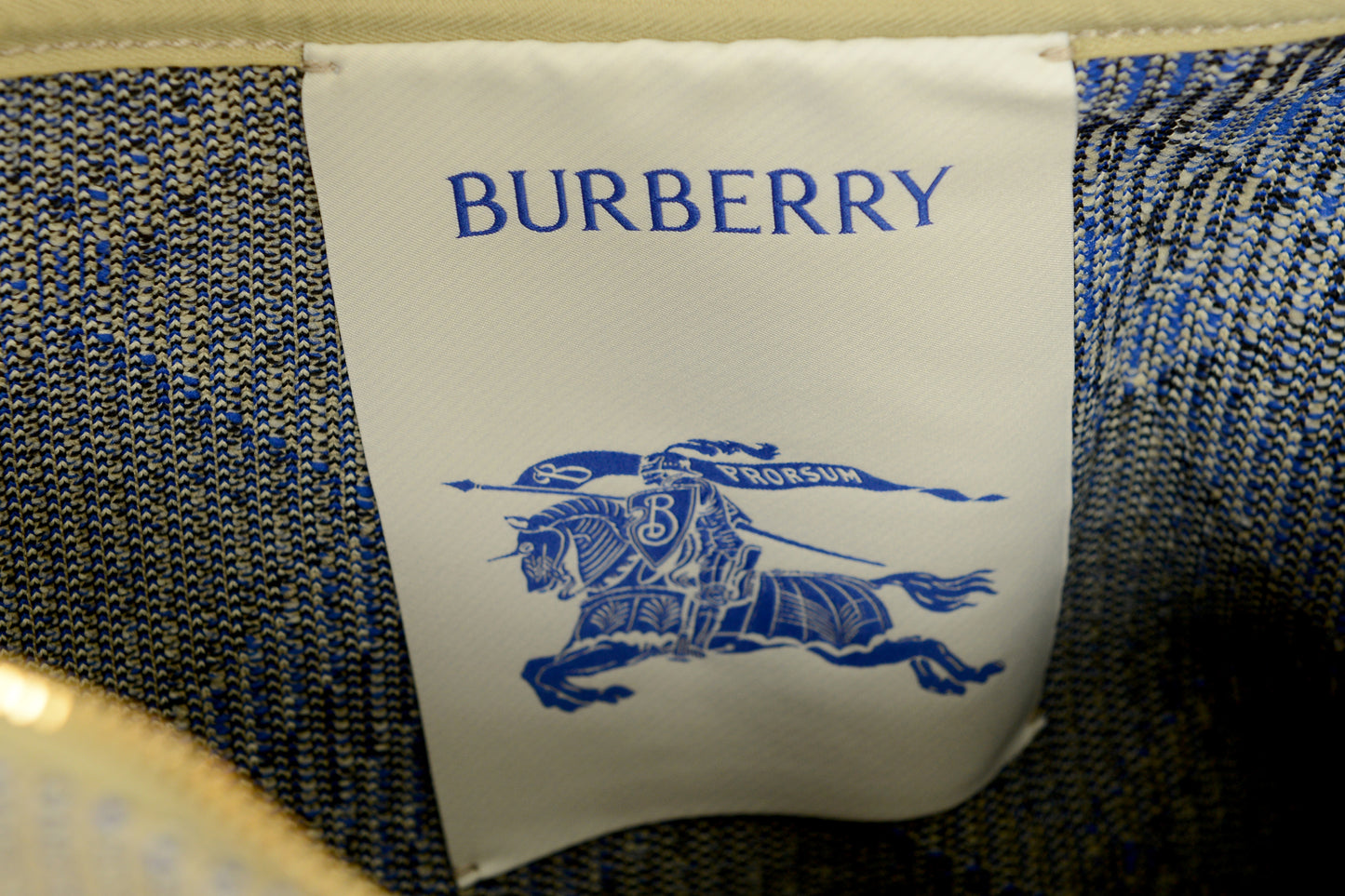 Burberry "Peg" Lichen Plaid Shoulder Hobo Bag