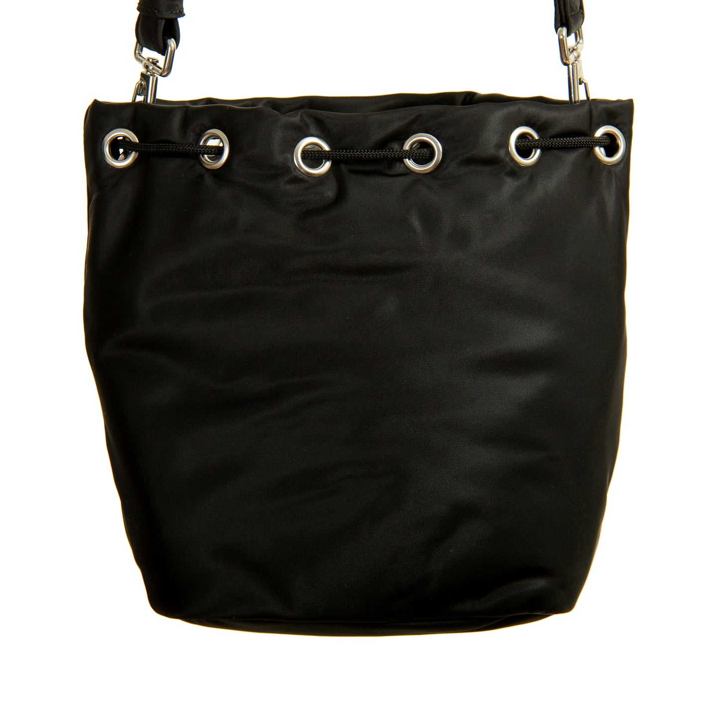 Burberry "LS Ryle NLN" Black Small Bucket Handbag Shoulder Bag