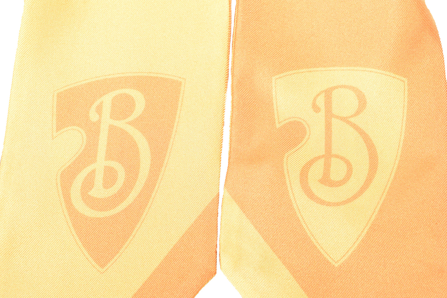 Burberry "SS B Shield Skinny Silk" Petal 100% Silk Neck Scarf