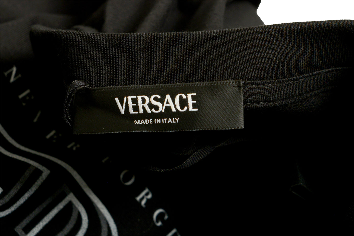Versace Men's "Bold & Loud" Print Crewneck Short Sleeve T-Shirt US 2XL IT 56