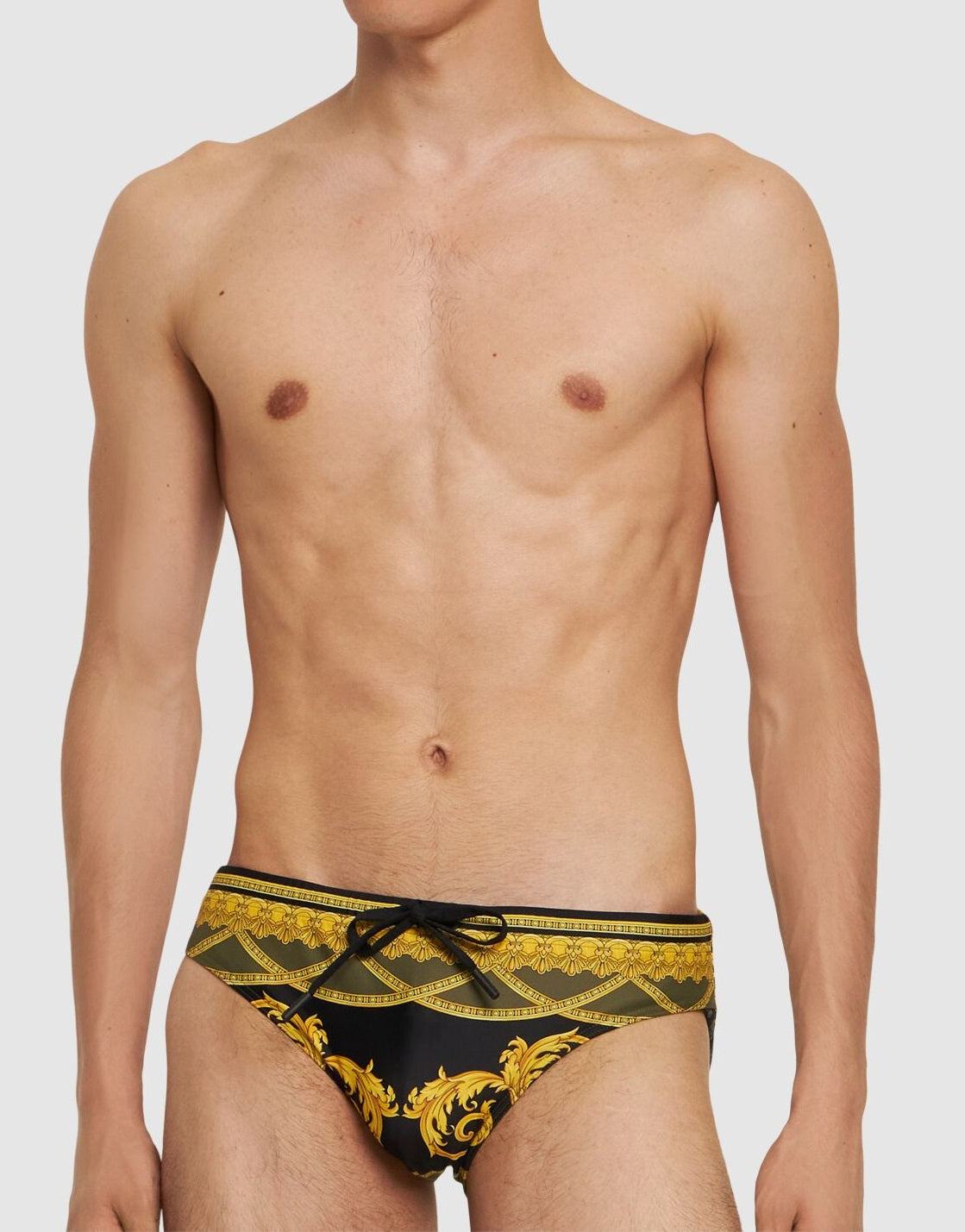 Versace Men's Multi-Color Swimwear Slip Versace sz 4 US S IT 48
