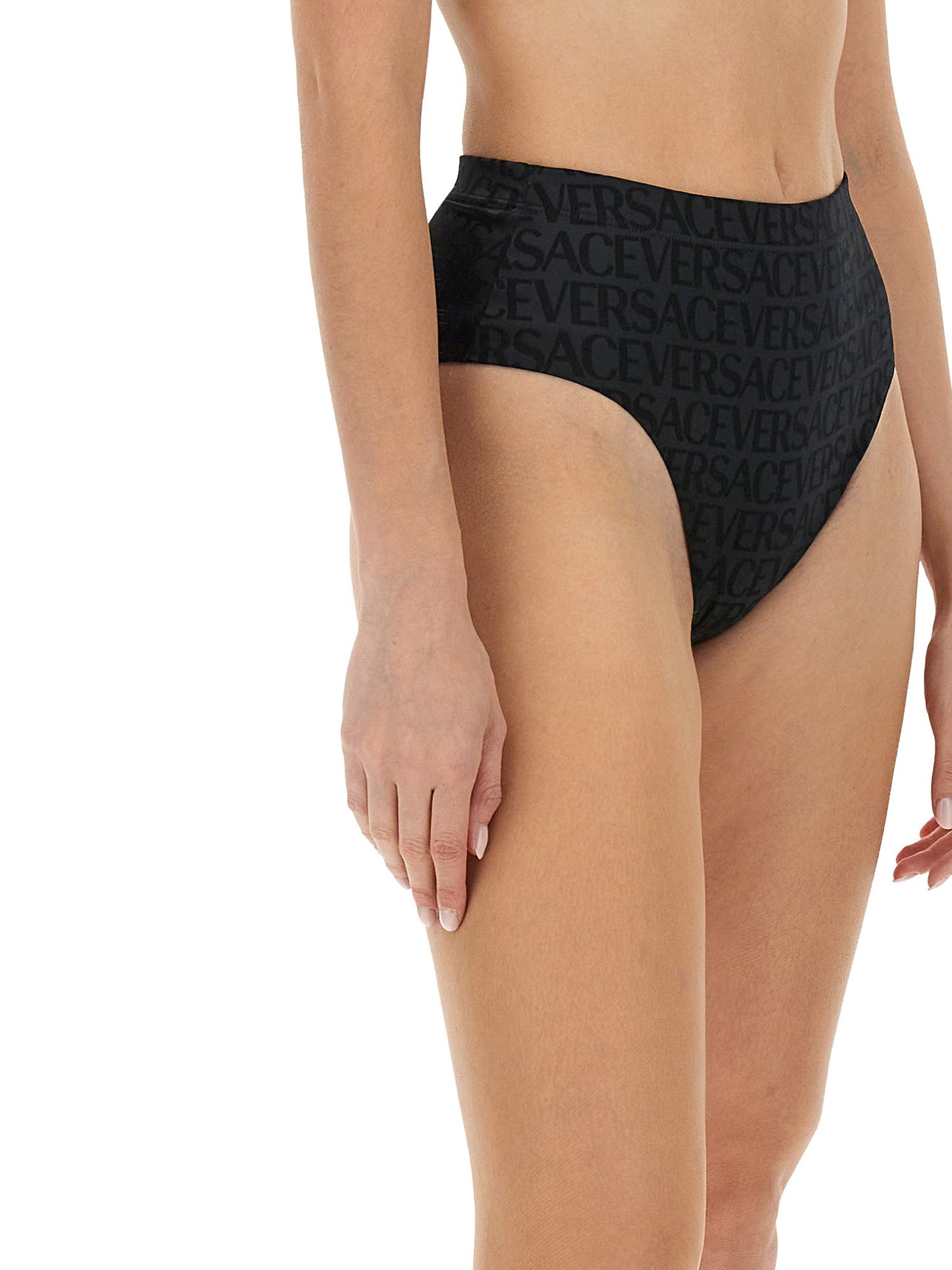 Versace Women's "Signature Logo" Stretch Panties Versace sz 2 US S IT 40