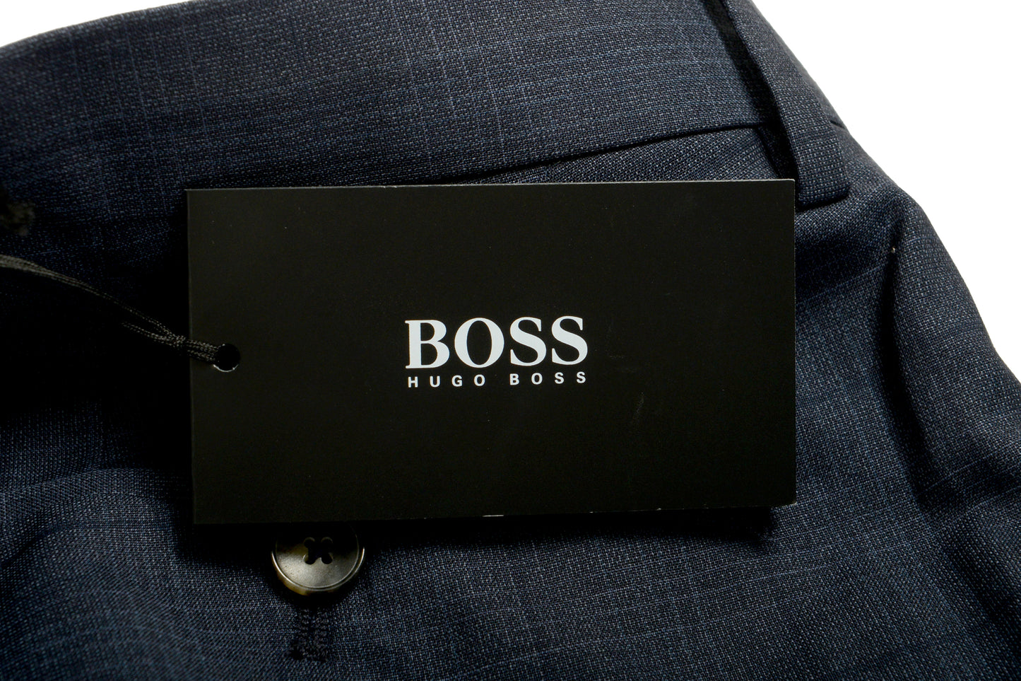 Hugo Boss Men's "Genesis3" 100% Wool Blue Plaid Dress Pants US 30R IT 46R