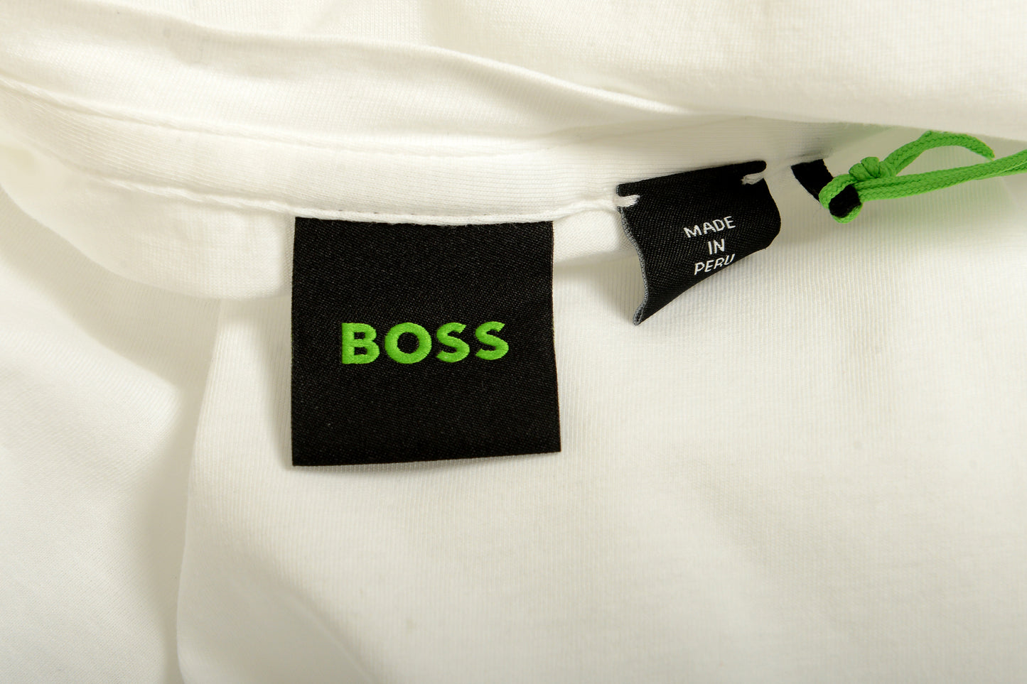 Hugo Boss Men's "Tee 6" White Crewneck Short Sleeve T-Shirt US S IT 48