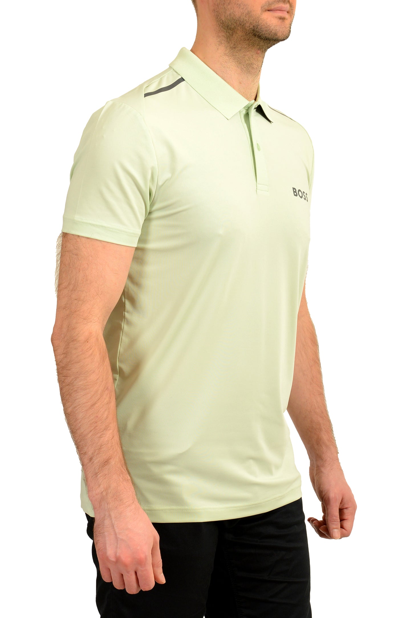 Hugo Boss Men's "Paddytech" Regular Fit Short Sleeve Polo Shirt US L IT 52