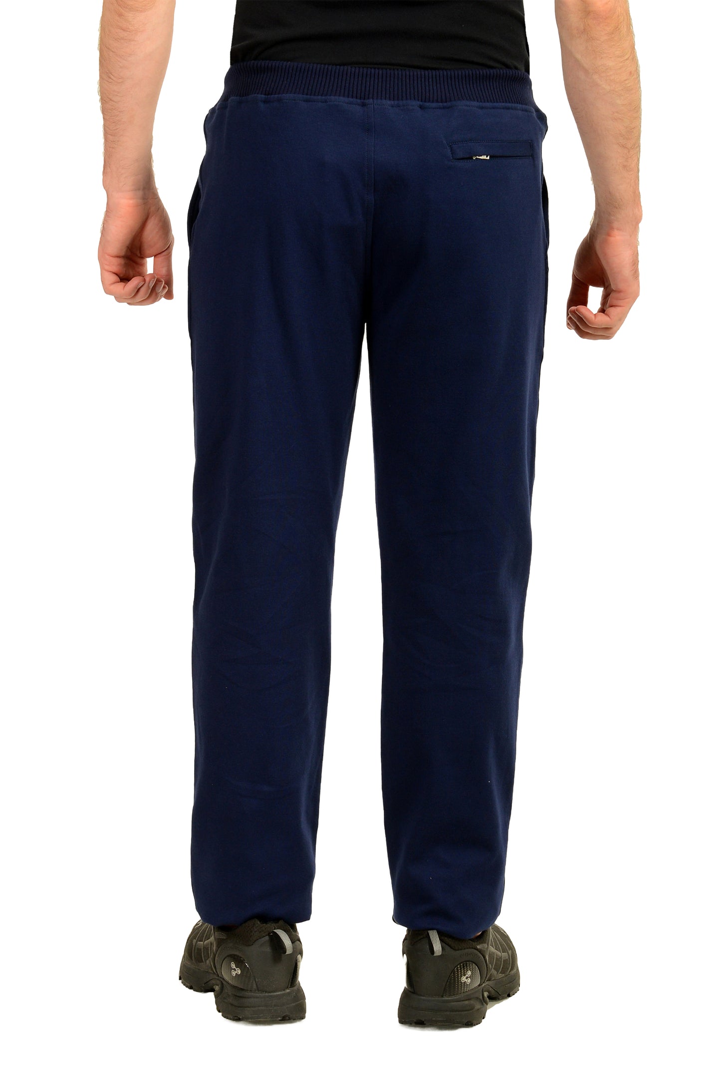 Malo Men's Navy Blue Sweat Track Jogging Pants US 32 IT 48