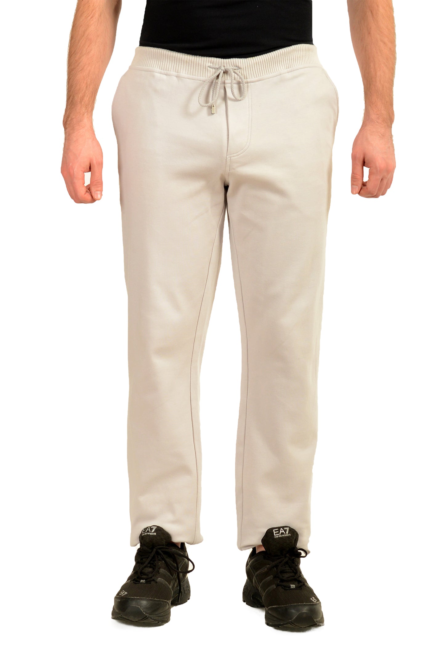 Malo Men's Gray Sweat Track Jogging Pants US 40 IT 56
