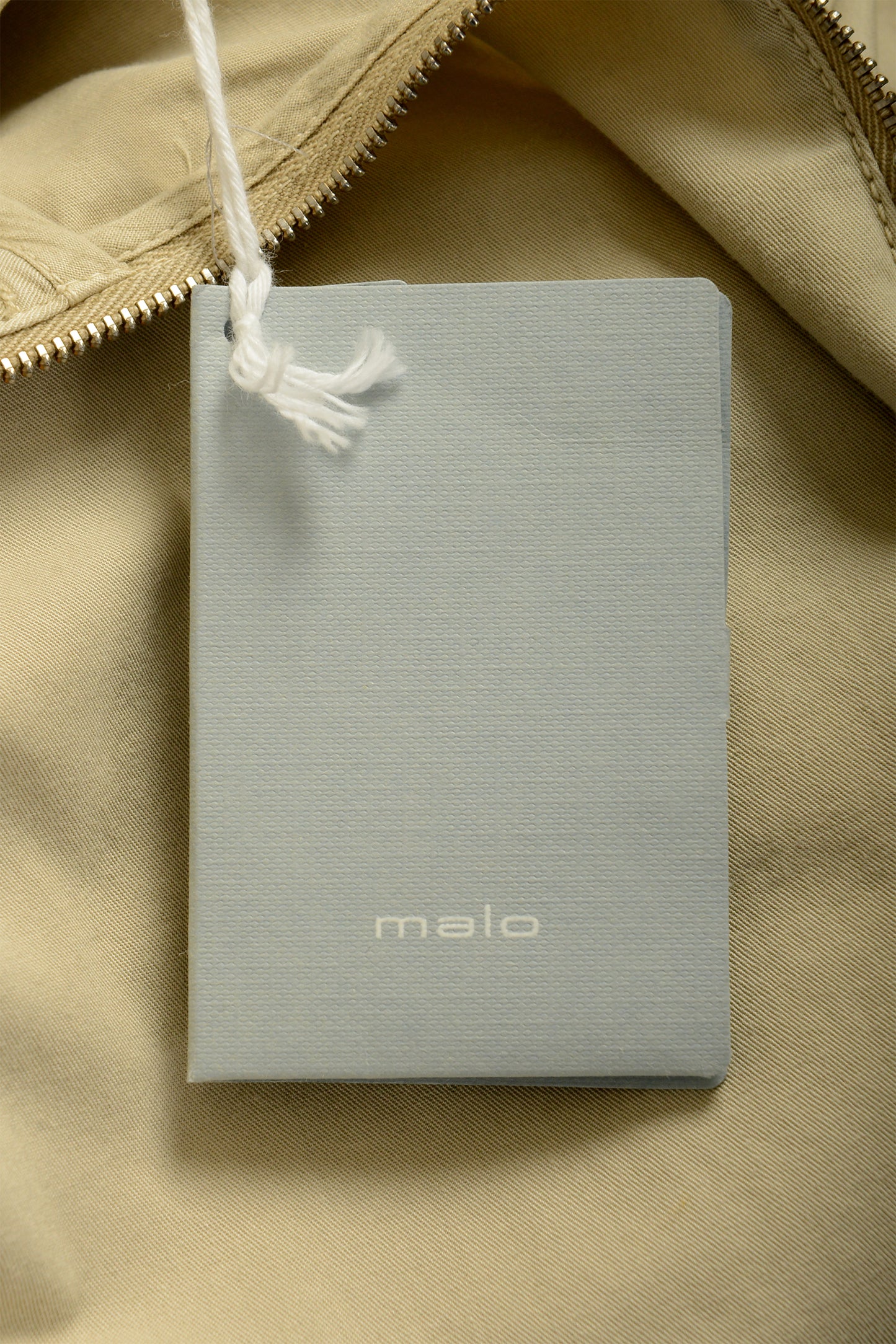 Malo Men's Beige Flat Front Casual Pants US 38 IT 54