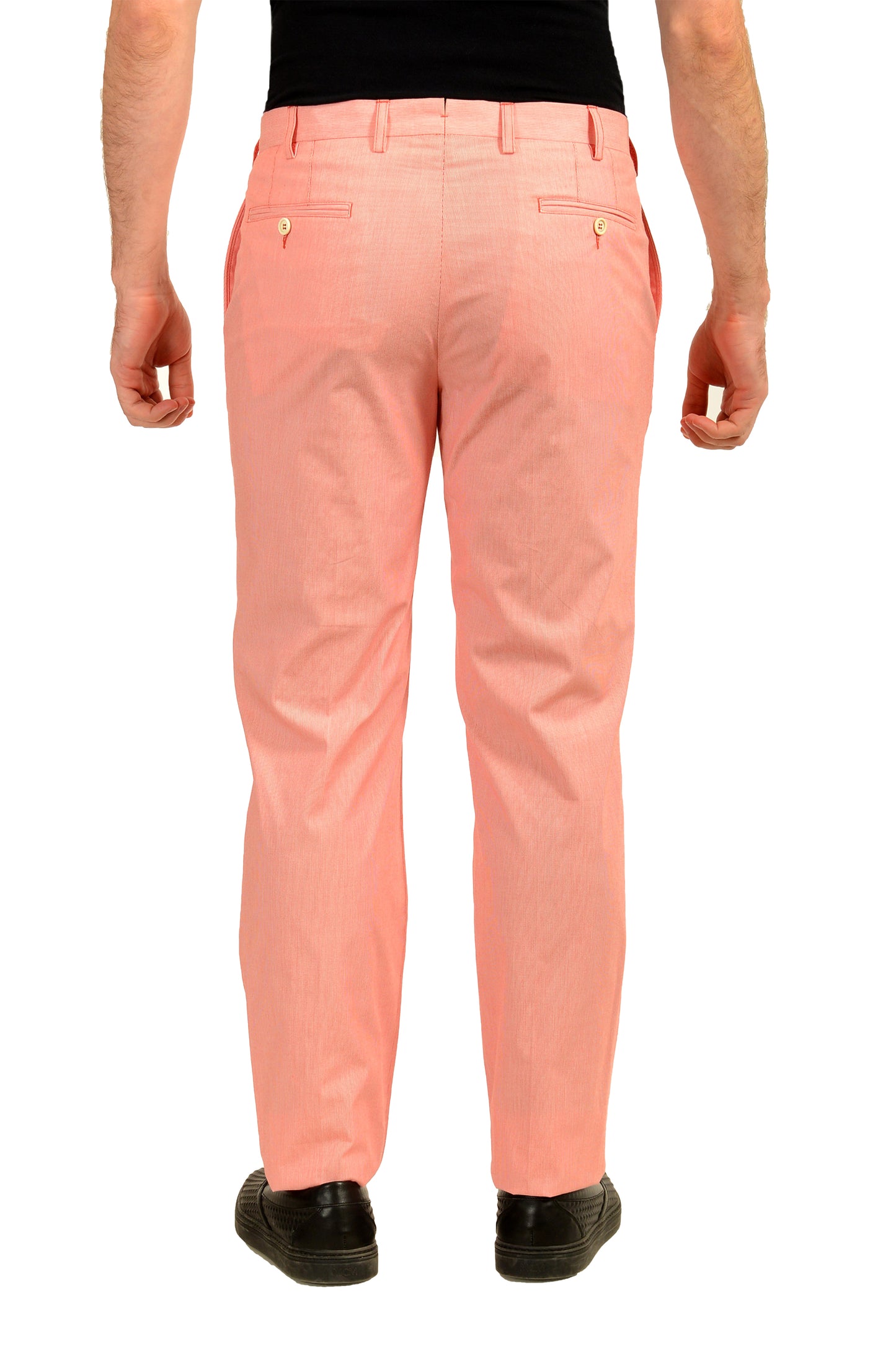Malo Men's Striped Flat Front Casual Pants US 34 IT 50