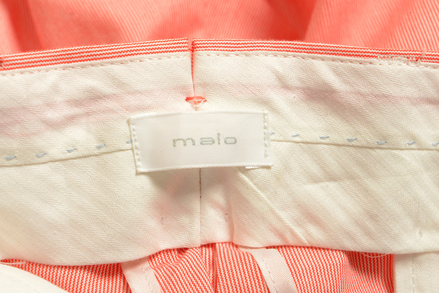 Malo Men's Striped Flat Front Casual Pants US 34 IT 50