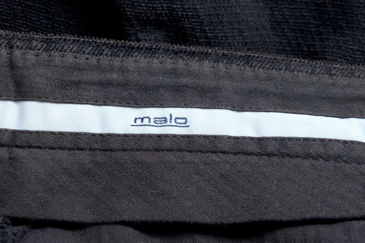 Malo Men's Navy Blue Flat Front Casual Pants US 40 IT 56
