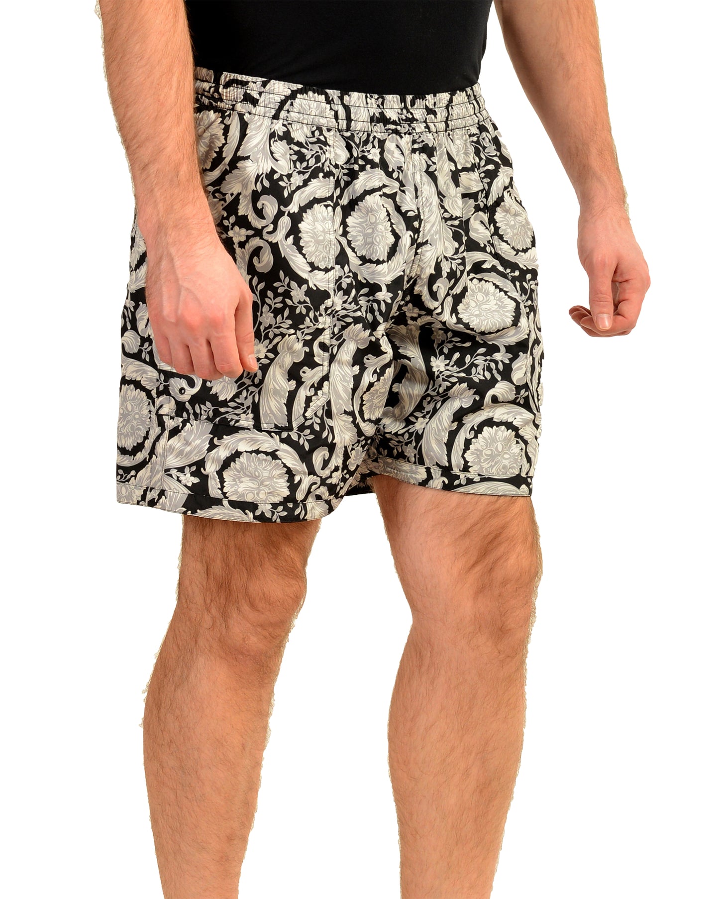 Versace Men's Reversible Swimwear Swim Shorts Versace sz 6 US L IT 52