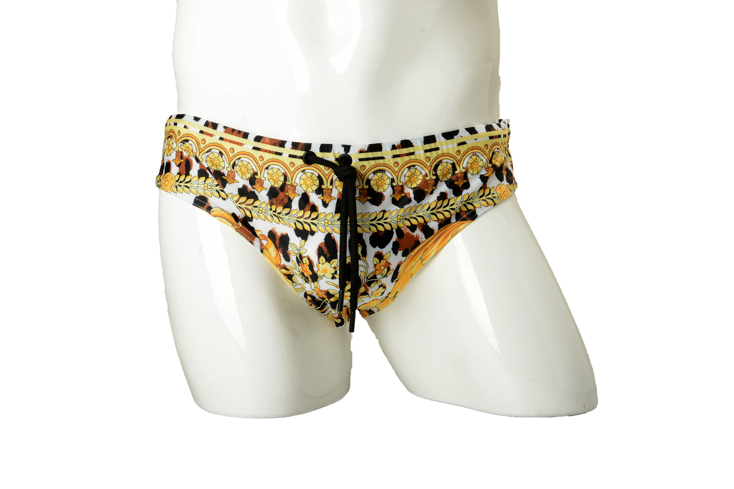 Versace Men's Multi-Color Swimwear Slip Versace sz 5 US M IT 50