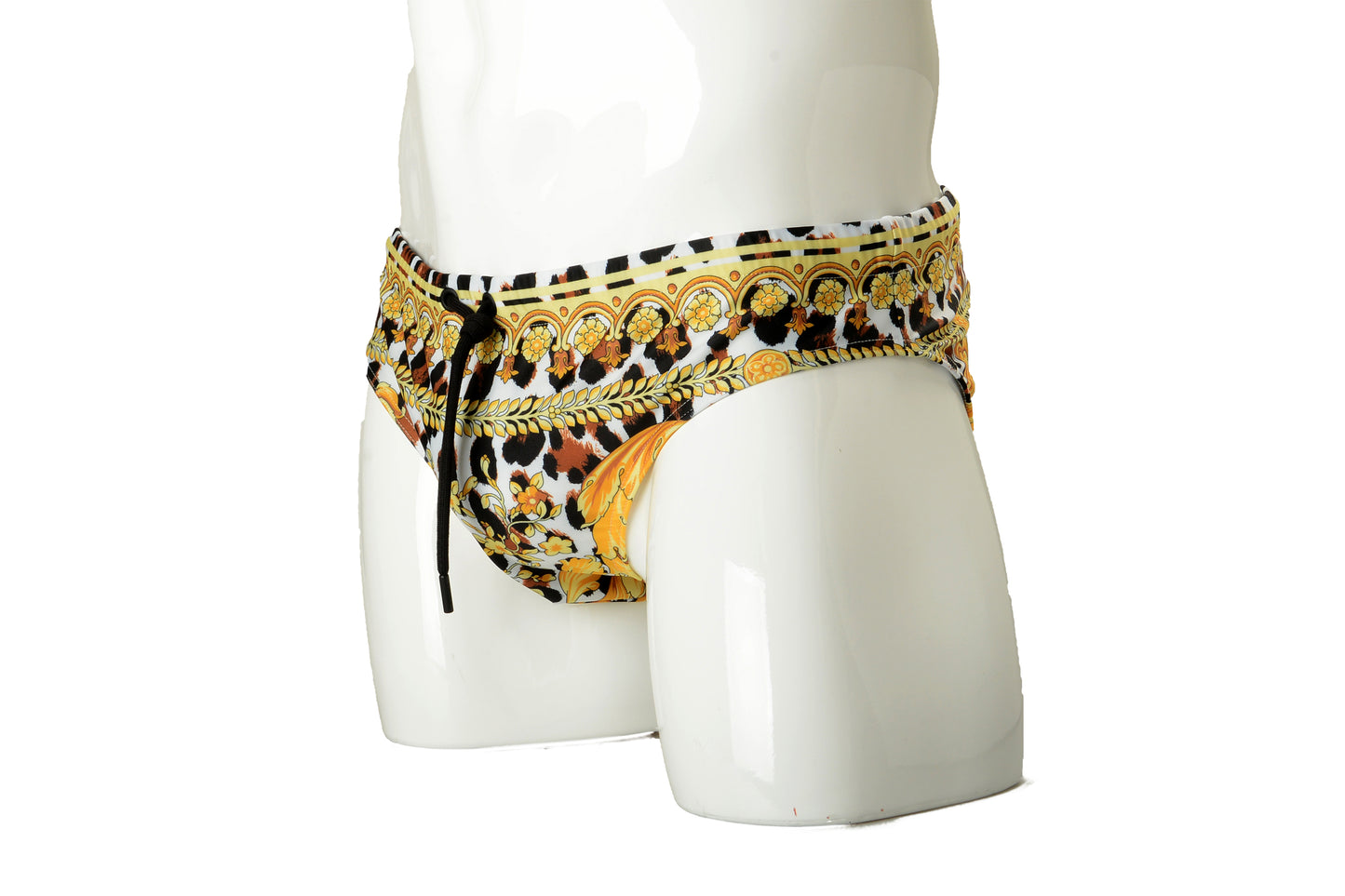 Versace Men's Multi-Color Swimwear Slip Versace sz 5 US M IT 50