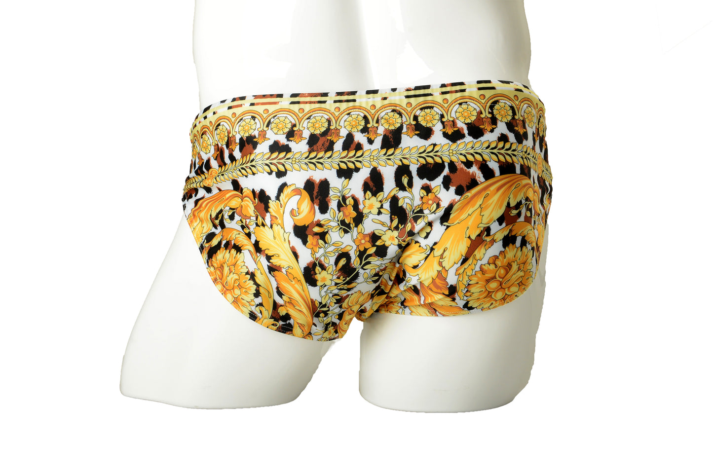 Versace Men's Multi-Color Swimwear Slip Versace sz 5 US M IT 50
