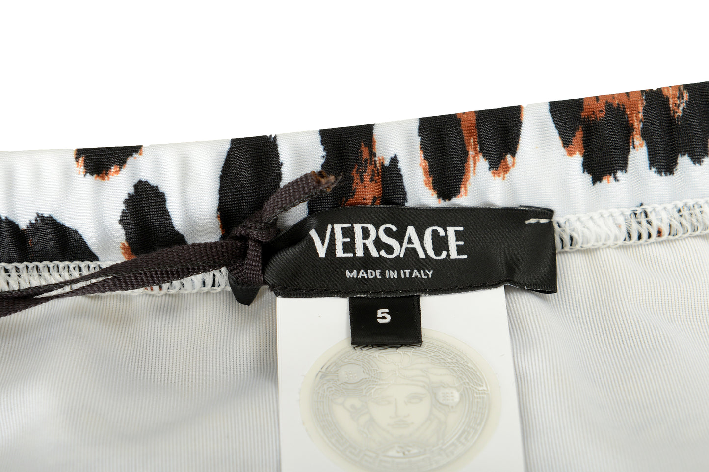 Versace Men's Multi-Color Swimwear Slip Versace sz 5 US M IT 50