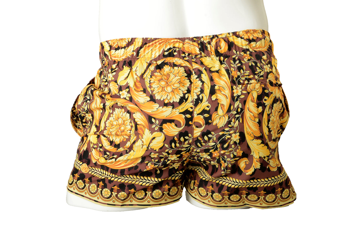 Versace Men's Wild Barocco Print Swimwear Swim Shorts Versace sz 3 US XS IT 46