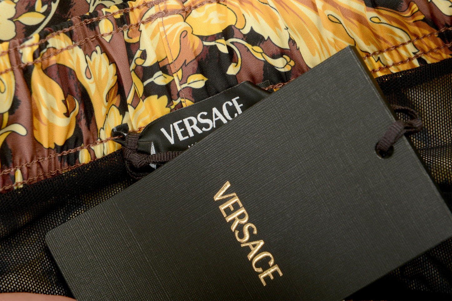 Versace Men's Wild Barocco Print Swimwear Swim Shorts Versace sz 3 US XS IT 46