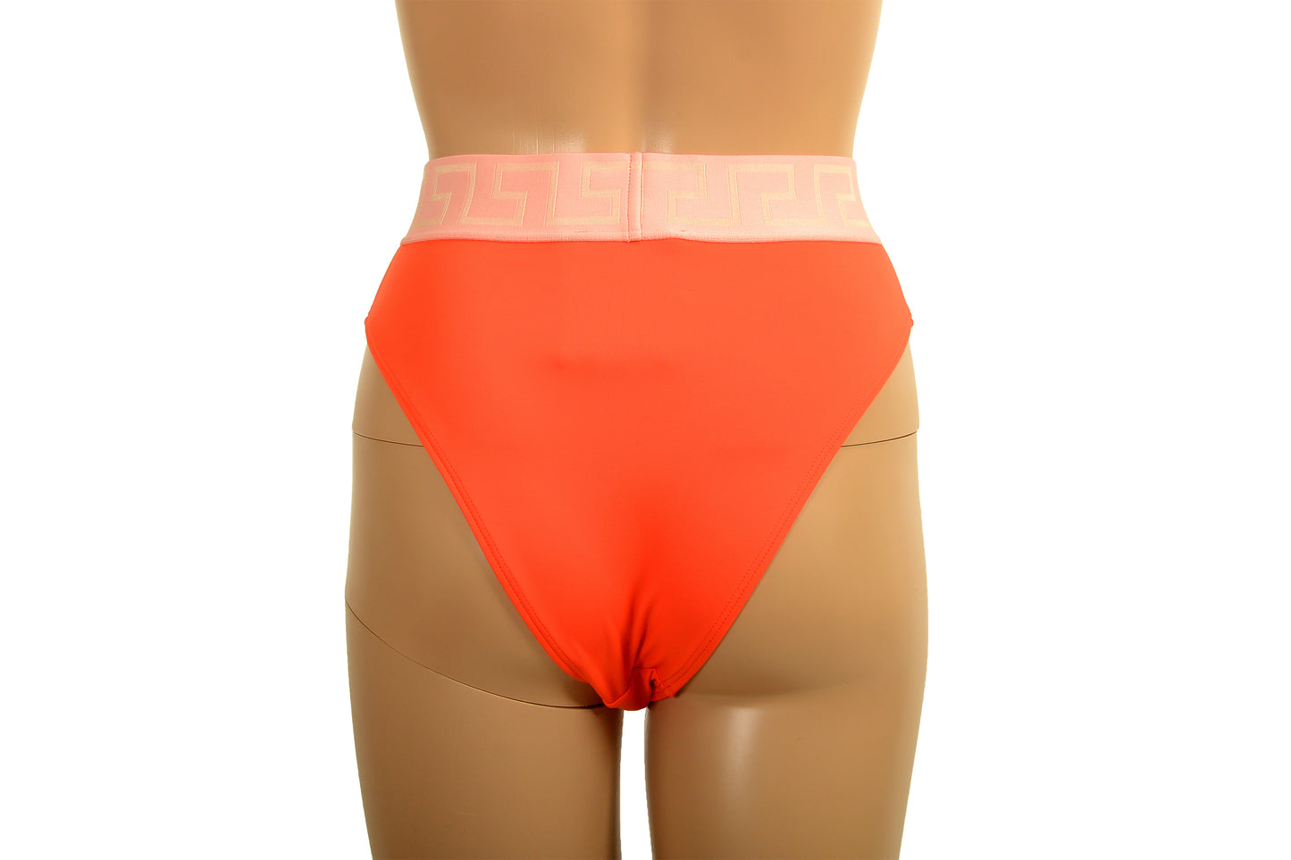 Versace Women's Greeca Border Swim Brief Brazilian Bikini Versace 2 US S IT 40
