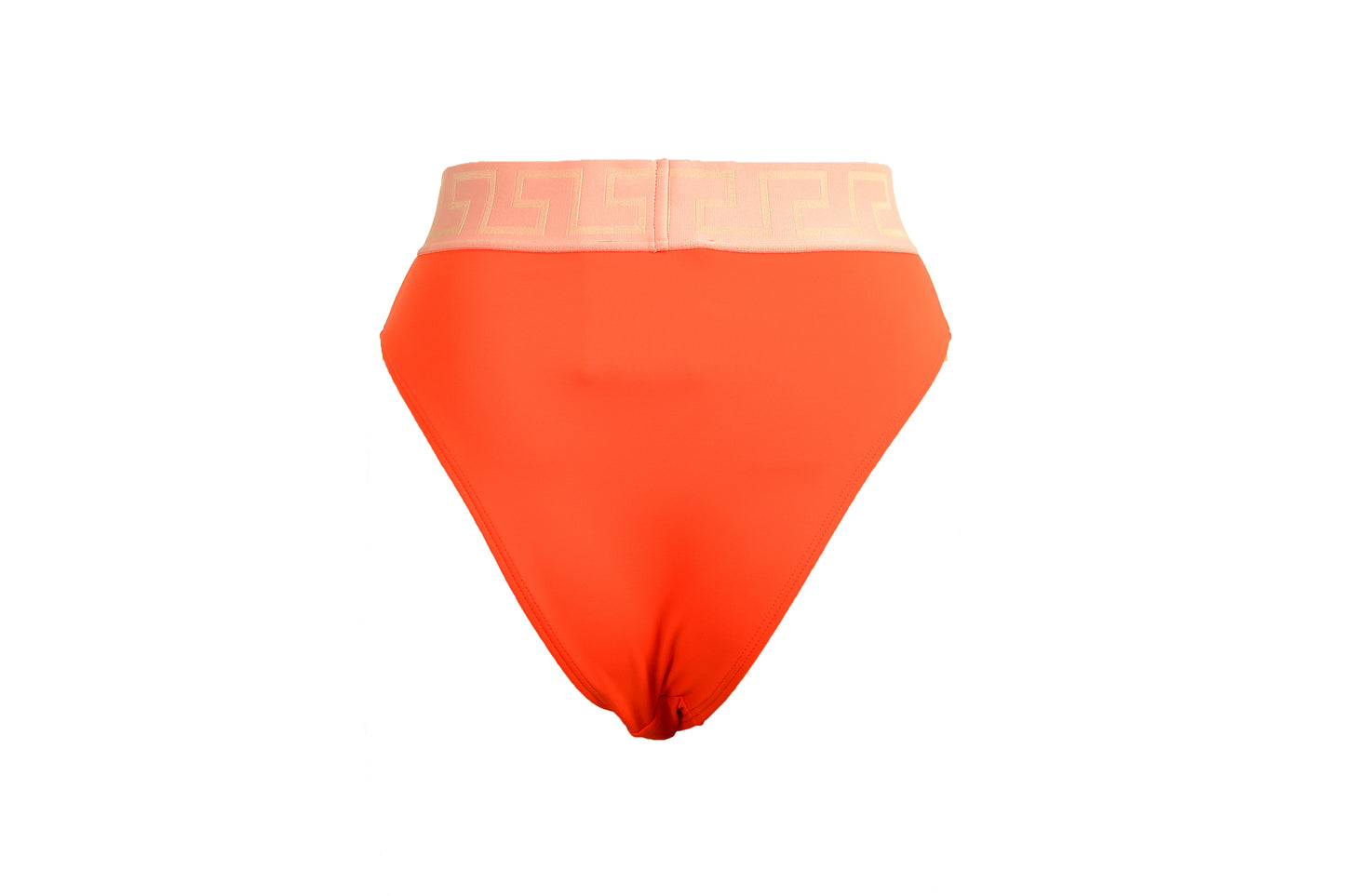Versace Women's Greeca Border Swim Brief Brazilian Bikini Versace 2 US S IT 40