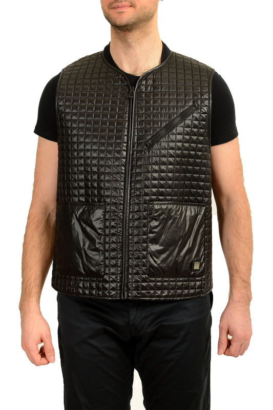 Hugo Boss Men's "Fasere-1" Insulated Full Zip Sleeveless Jacket Vest US XS IT 46