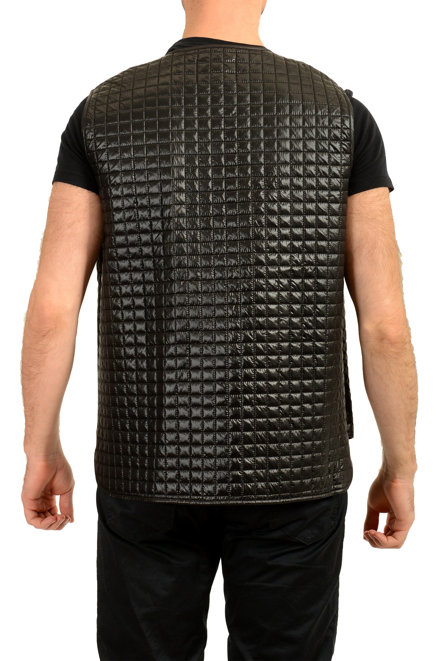 Hugo Boss Men's "Fasere-1" Insulated Full Zip Sleeveless Jacket Vest US XS IT 46