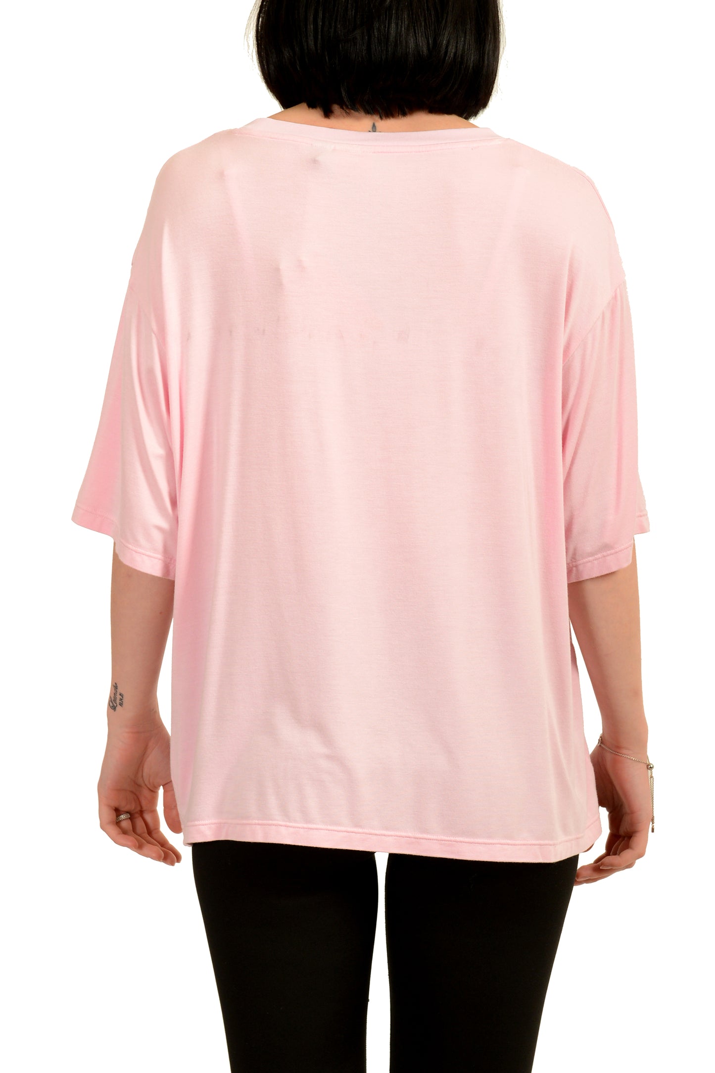 Hugo Boss Women's "Unite_T-Shirt" Pink Blouse Top T-Shirt US XL IT 46