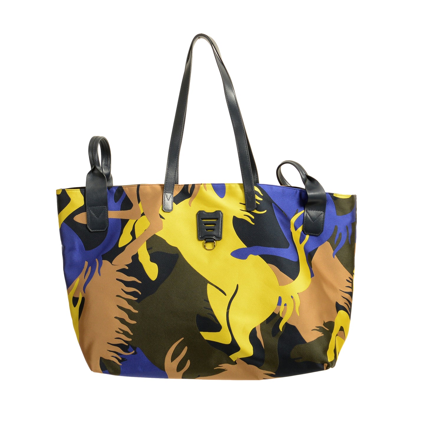 Scuderia Ferrari Unisex "PH Camou" Jacquard Medium Shopper Tote Bag