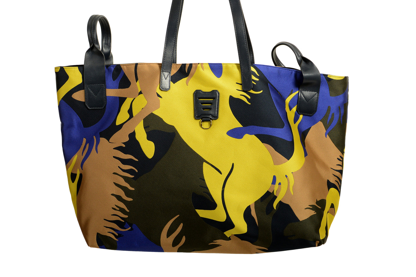 Scuderia Ferrari Unisex "PH Camou" Jacquard Medium Shopper Tote Bag