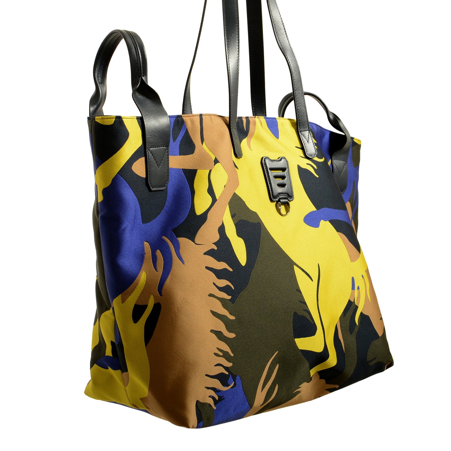 Scuderia Ferrari Unisex "PH Camou" Jacquard Medium Shopper Tote Bag